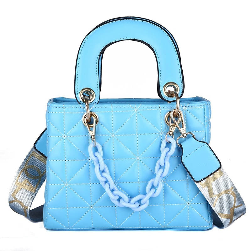Luxury Brand Women Crossbody Bag Fashion Quilted Designr Hand Bag Small Square Bag Quality Leather Female Shoulder Bags Handbag