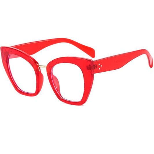 Adream Women Oversized Cat Eye Reading Glasses Ladies Hyperopia Eyeglasses